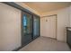 Spacious balcony with sliding glass doors and tile flooring at 1270 Gulf Blvd # 506, Clearwater Beach, FL 33767