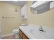 Bathroom with white fixtures, clean lines and plenty of light at 1270 Gulf Blvd # 506, Clearwater Beach, FL 33767