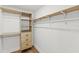 Organized closet with shelving and hanging space, offering ample storage in a clean and functional design at 5314 13Th S Ave, Gulfport, FL 33707
