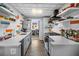 Updated kitchen featuring bright white cabinets, modern appliances, and lots of storage at 5840 30Th S Ave # 305, Gulfport, FL 33707