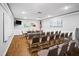 Bright community meeting room with seating, white board, and TV at 5840 30Th S Ave # 305, Gulfport, FL 33707