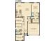 Detailed floorplan displaying the layout of a single Gathering home at 10105 Paradise Fish Dr, Riverview, FL 33578