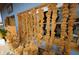 Display of natural sponges hanging and piled outside a shop for sale at 1017 Jamaica Way, Tarpon Springs, FL 34689