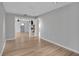 Bright open living area with hardwood floors, modern paint and spacious design at 1235 14Th N St, St Petersburg, FL 33705
