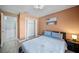 Comfortable bedroom with closet and en-suite bathroom at 14916 Rocky Ledge Dr, Tampa, FL 33625
