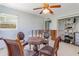 Dining room featuring a functional closet, perfect for organized storage solutions at 311 Ravenna N St, Nokomis, FL 34275