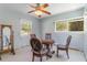 Bright dining room featuring a table and windows providing natural light, great for Gathering meals at 311 Ravenna N St, Nokomis, FL 34275