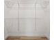Empty closet with shelving awaiting your personal touches and organization at 3860 Whiting Se Dr, St Petersburg, FL 33705