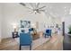 Spacious living room with bright, airy interior design at 3860 Whiting Se Dr, St Petersburg, FL 33705