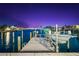 The waterfront dock offers a prime location for boating and easy access to beautiful waterfront at 517 Belle Isle Ave, Belleair Beach, FL 33786