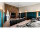 Comfortable home theater with tiered seating, and a large screen for the ultimate entertainment experience at 520 Belle Isle Ave, Belleair Beach, FL 33786