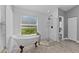 Stylish bathroom featuring a clawfoot tub, a modern glass-enclosed shower, and neutral color tones at 15618 Shoal Creek Pl, Odessa, FL 33556