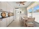 Breakfast nook with lots of natural light and table with seating at 2958 Macalpin N Dr, Palm Harbor, FL 34684