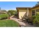 Inviting patio area with outdoor dining set and brick pavers, ideal for relaxing and enjoying the backyard at 2958 Macalpin N Dr, Palm Harbor, FL 34684