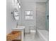 Contemporary bathroom with a new vanity, toilet, tub, and decorative tile at 3520 Poplar Ne St, St Petersburg, FL 33704