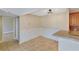Cozy dining area features stylish beadboard accents, neutral walls, and tile flooring at 455 Alt 19 S Hwy # 81, Palm Harbor, FL 34683