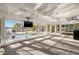 Sunroom featuring a view of the pool and a TV at 4806 Bay Crest Dr, Tampa, FL 33615