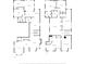Schematic floor plan providing an overview of the home's structure and room placement at 608 Orange Ave, Clearwater, FL 33756