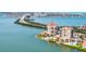 Aerial view of waterfront condos offering stunning bay views with easy access to the city at 6372 Palma Del Mar S Blvd # 1007, St Petersburg, FL 33715
