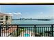 Waterfront view from balcony at 6372 Palma Del Mar S Blvd # 1007, St Petersburg, FL 33715