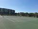 Well maintained tennis court at community complex at 10034 64Th N Ave # 11, St Petersburg, FL 33708