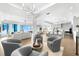 Bright open living space with ocean views, modern kitchen, and inviting seating at 32 Gulf Blvd, Indian Rocks Beach, FL 33785