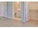 Bedroom with ensuite bathroom and large closet visible at 3915 W Euclid Ave, Tampa, FL 33629