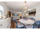 Bright dining area with stylish furnishings and an open layout at 409 Erie Ave, Tampa, FL 33606