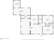 Floor plan showing layout of kitchen, living room, bedrooms, and laundry room at 4509 26Th S Ave, Tampa, FL 33619