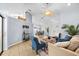 Spacious living room featuring stylish furnishings, natural light, and open layout for comfortable living at 5232 Kirkwood Ave, Spring Hill, FL 34608