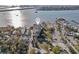 Gorgeous aerial view shows the waterfront complex close to the coast at 700 N Osceola Ave # 504, Clearwater, FL 33755