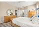 Inviting primary bedroom showcasing generous space, modern decor and an abundance of natural light at 10115 Courtney Palms Blvd # 202, Tampa, FL 33619
