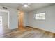 Open bedroom showcasing closet space, window, and entrance at 11492 60Th Lane, Pinellas Park, FL 33782