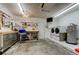 Spacious garage with washer, dryer, and utility sink at 11492 60Th Lane, Pinellas Park, FL 33782