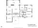 Detailed floor plan showing layout of kitchen, living room, bedrooms, and other rooms at 1163 60Th S Ave, St Petersburg, FL 33705