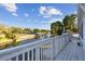 View of a canal from the house's balcony on a sunny day at 14924 Old Dixie Hwy, Hudson, FL 34667