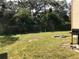 Spacious backyard with lush greenery, offering a serene and private outdoor space at 1701 Brigadoon Dr, Clearwater, FL 33759