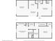 Floor plans featuring living room, kitchen, Gathering room, dining room, and entry on first floor at 1701 Brigadoon Dr, Clearwater, FL 33759