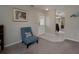 Cozy living room with carpet, modern furniture, and bright natural light at 1701 Brigadoon Dr, Clearwater, FL 33759