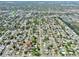 Wide aerial view of the neighborhood, showcasing tree-lined streets and proximity to local amenities at 619 41St Ne Ave, St Petersburg, FL 33703