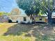 View of backyard with large tree at 619 41St Ne Ave, St Petersburg, FL 33703