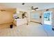 Bright living area open to the kitchen at 619 41St Ne Ave, St Petersburg, FL 33703