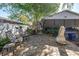 A paved patio for outdoor seating and landscaping at 7016 2Nd N St, St Petersburg, FL 33702