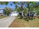 Charming home featuring a well-maintained lawn, mature trees, and an inviting driveway at 7016 2Nd N St, St Petersburg, FL 33702