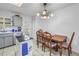 Bright eat-in kitchen with ample counter space and view into the backyard at 7016 2Nd N St, St Petersburg, FL 33702