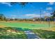 Outdoor basketball court on a sunny day offering recreational opportunities at 9008 Lake Chase Island Way, Tampa, FL 33626