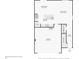 First floor plan of a home, featuring the kitchen, Gathering room, dining room, and garage at 11944 Miracle Mile Dr, Riverview, FL 33578