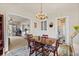 Charming dining room adjacent to the living room and kitchen at 130 4Th N Ave # 315, St Petersburg, FL 33701
