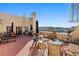 Expansive rooftop patio with seating, tables and beautiful views at 130 4Th N Ave # 315, St Petersburg, FL 33701
