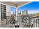 Relaxing balcony with comfortable seating and cityscape view at 146 4Th Ne Ave # 600, St Petersburg, FL 33701